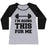 Virgin Teez  Baseball Tee Women's Tri-Blend Baseball Tee / small / Athletic Gray / Black I'M DOING THIS FOR ME WOMEN'S TRI-BLEND BASEBALL TEE