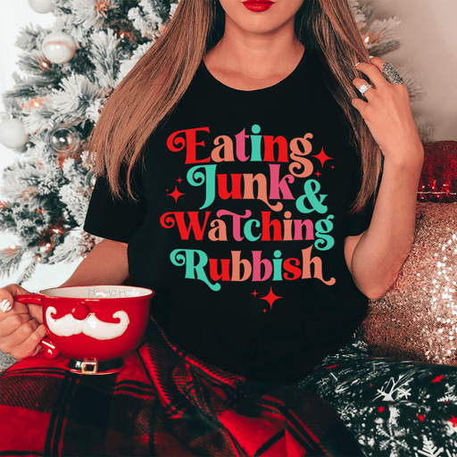 I'm Eating Junk & Watching Rubbish T-Shirt