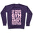 Virgin Teez  Pullover Crewneck Sweatshirt / x-small / Purple I'M ENDING IT WITH GYM CREWNECK SWEATSHIRT
