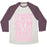 Virgin Teez  Baseball Tee Unisex Tri-Blend Baseball Tee / small / Oatmeal / Maroon I'M ENDING IT WITH GYM UNISEX TRI-BLEND BASEBALL TEE