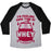 Virgin Teez  Baseball Tee Unisex Tri-Blend Baseball Tee / small / Athletic Gray / Black I'M FEELING SOME TYPE OF WHEY UNISEX TRI-BLEND BASEBALL TEE