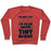 Virgin Teez  Pullover Crewneck Sweatshirt / x-small / Heathered Red I'M FILLED WITH TINY ALIENS CREWNECK SWEATSHIRT
