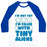 Virgin Teez  Baseball Tee Unisex Classic Baseball Tee / x-small / White/Blue I'M FILLED WITH TINY ALIENS UNISEX CLASSIC BASEBALL TEE