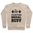 Virgin Teez  Pullover Crewneck Sweatshirt / x-small / Heathered Oatmeal I'M GETTING BRIDAL BUFF CREWNECK SWEATSHIRT