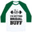 Virgin Teez  Baseball Tee Unisex Classic Baseball Tee / x-small / White/Dark Green I'M GETTING BRIDAL BUFF UNISEX CLASSIC BASEBALL TEE