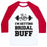 Virgin Teez  Baseball Tee Unisex Classic Baseball Tee / x-small / White/Red I'M GETTING BRIDAL BUFF UNISEX CLASSIC BASEBALL TEE