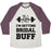 Virgin Teez  Baseball Tee Unisex Tri-Blend Baseball Tee / small / Oatmeal / Maroon I'M GETTING BRIDAL BUFF UNISEX TRI-BLEND BASEBALL TEE