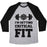 Virgin Teez  Baseball Tee Unisex Tri-Blend Baseball Tee / small / Athletic Gray / Black I'M GETTING CRITICAL FIT UNISEX TRI-BLEND BASEBALL TEE