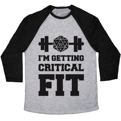 Virgin Teez  Baseball Tee Unisex Tri-Blend Baseball Tee / small / Athletic Gray / Black I'M GETTING CRITICAL FIT UNISEX TRI-BLEND BASEBALL TEE