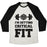 Virgin Teez  Baseball Tee Unisex Tri-Blend Baseball Tee / small / Oatmeal / Black I'M GETTING CRITICAL FIT UNISEX TRI-BLEND BASEBALL TEE