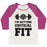 Virgin Teez  Baseball Tee Women's Tri-Blend Baseball Tee / small / Oatmeal / Berry I'M GETTING CRITICAL FIT WOMEN'S TRI-BLEND BASEBALL TEE