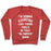 Virgin Teez  Pullover Crewneck Sweatshirt / x-small / Heathered Red I'M GOING TO EXERCISE LIKE THOSE FOOLS CREWNECK SWEATSHIRT
