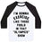 Virgin Teez  Baseball Tee Unisex Classic Baseball Tee / x-small / White/Black I'M GOING TO EXERCISE LIKE THOSE FOOLS UNISEX CLASSIC BASEBALL TEE