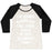 Virgin Teez  Baseball Tee Women's Tri-Blend Baseball Tee / small / Oatmeal / Black I'M GOING TO EXERCISE LIKE THOSE FOOLS WOMEN'S TRI-BLEND BASEBALL TEE