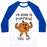 Virgin Teez  Baseball Tee Unisex Classic Baseball Tee / x-small / White/Blue I'M GOING TO PUMPKIN YOU UP UNISEX CLASSIC BASEBALL TEE