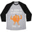 Virgin Teez  Baseball Tee Unisex Tri-Blend Baseball Tee / small / Athletic Gray / Black I'M GOING TO PUMPKIN YOU UP UNISEX TRI-BLEND BASEBALL TEE