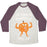 Virgin Teez  Baseball Tee Unisex Tri-Blend Baseball Tee / small / Oatmeal / Maroon I'M GOING TO PUMPKIN YOU UP UNISEX TRI-BLEND BASEBALL TEE