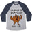 Virgin Teez  Baseball Tee Unisex Tri-Blend Baseball Tee / small / Athletic Gray / Navy I'M GOING TO PUMPKIN YOU UP UNISEX TRI-BLEND BASEBALL TEE