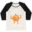 Virgin Teez  Baseball Tee Women's Tri-Blend Baseball Tee / small / Oatmeal / Black I'M GOING TO PUMPKIN YOU UP WOMEN'S TRI-BLEND BASEBALL TEE