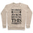 Virgin Teez  Pullover Crewneck Sweatshirt / x-small / Heathered Oatmeal I'M GONNA AVADA KEDAVRA THIS WORKOUT CREWNECK SWEATSHIRT