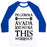 Virgin Teez  Baseball Tee Unisex Classic Baseball Tee / x-small / White/Blue I'M GONNA AVADA KEDAVRA THIS WORKOUT UNISEX CLASSIC BASEBALL TEE