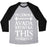 Virgin Teez  Baseball Tee Unisex Tri-Blend Baseball Tee / small / Athletic Gray / Black I'M GONNA AVADA KEDAVRA THIS WORKOUT UNISEX TRI-BLEND BASEBALL TEE