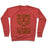 Virgin Teez  Pullover Crewneck Sweatshirt / x-small / Heathered Red I'M GONNA BACKHAND YOU OFF THE FACE OF THE EARTH CREWNECK SWEATSHIRT