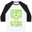 Virgin Teez  Baseball Tee Unisex Classic Baseball Tee / x-small / White/Black I'M GONNA BACKHAND YOU OFF THE FACE OF THE EARTH UNISEX CLASSIC BASEBALL TEE