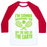 Virgin Teez  Baseball Tee Unisex Classic Baseball Tee / x-small / White/Red I'M GONNA BACKHAND YOU OFF THE FACE OF THE EARTH UNISEX CLASSIC BASEBALL TEE