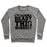 Virgin Teez  Pullover Crewneck Sweatshirt / x-small / Heathered Gray I'M GONNA BEAST THIS CREWNECK SWEATSHIRT