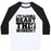 Virgin Teez  Baseball Tee Unisex Classic Baseball Tee / x-small / White/Black I'M GONNA BEAST THIS UNISEX CLASSIC BASEBALL TEE