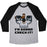 Virgin Teez  Baseball Tee Unisex Tri-Blend Baseball Tee / small / Athletic Gray / Black I'M GONNA CHECK IT! UNISEX TRI-BLEND BASEBALL TEE