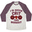 Virgin Teez  Baseball Tee Unisex Tri-Blend Baseball Tee / small / Oatmeal / Maroon I'M GONNA CRIT THIS WORKOUT UNISEX TRI-BLEND BASEBALL TEE