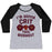 Virgin Teez  Baseball Tee Women's Tri-Blend Baseball Tee / small / Athletic Gray / Black I'M GONNA CRIT THIS WORKOUT WOMEN'S TRI-BLEND BASEBALL TEE