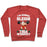 Virgin Teez  Pullover Crewneck Sweatshirt / x-small / Heathered Red I'M GONNA SLEIGH THIS WORKOUT (SANTA CLAUS) CREWNECK SWEATSHIRT