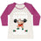 Virgin Teez  Baseball Tee Women's Tri-Blend Baseball Tee / small / Oatmeal / Berry I'M GONNA SLEIGH THIS WORKOUT (SANTA CLAUS) WOMEN'S TRI-BLEND BASEBALL TEE