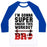 Virgin Teez  Baseball Tee Unisex Classic Baseball Tee / x-small / White/Blue I'M GONNA SUPER SMASH THIS WORKOUT BRO UNISEX CLASSIC BASEBALL TEE