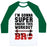 Virgin Teez  Baseball Tee Unisex Classic Baseball Tee / x-small / White/Dark Green I'M GONNA SUPER SMASH THIS WORKOUT BRO UNISEX CLASSIC BASEBALL TEE