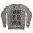 Virgin Teez  Pullover Crewneck Sweatshirt / x-small / Heathered Gray I'M HERE FOR THE SAVASANA CREWNECK SWEATSHIRT