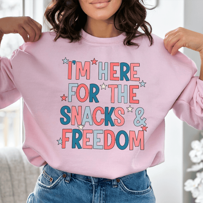 I'm Here For The Snacks And Freedom
