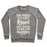 Virgin Teez  Pullover Crewneck Sweatshirt / x-small / Heathered Gray I'M HERE TO GET RIPPED, NOT WASTE TIME ON MUGGLES CREWNECK SWEATSHIRT