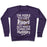 Virgin Teez  Pullover Crewneck Sweatshirt / x-small / Purple I'M HERE TO GET RIPPED, NOT WASTE TIME ON MUGGLES CREWNECK SWEATSHIRT