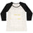 Virgin Teez  Baseball Tee Women's Tri-Blend Baseball Tee / small / Oatmeal / Black I'M HERE TO GET RIPPED, NOT WASTE TIME ON MUGGLES WOMEN'S TRI-BLEND BASEBALL TEE