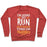 Virgin Teez  Pullover Crewneck Sweatshirt / x-small / Heathered Red I'M HERE TO RUN, NOT WASTE TIME ON MUGGLES CREWNECK SWEATSHIRT