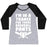 Virgin Teez  Baseball Tee Women's Tri-Blend Baseball Tee / small / Athletic Gray / Black I'M IN A TRANCE FOR THOSE BASEBALL PANTS WOMEN'S TRI-BLEND BASEBALL TEE