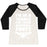 Virgin Teez  Baseball Tee Women's Tri-Blend Baseball Tee / small / Oatmeal / Black I'M IN A TRANCE FOR THOSE BASEBALL PANTS WOMEN'S TRI-BLEND BASEBALL TEE