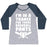 Virgin Teez  Baseball Tee Women's Tri-Blend Baseball Tee / small / Athletic Gray / Navy I'M IN A TRANCE FOR THOSE BASEBALL PANTS WOMEN'S TRI-BLEND BASEBALL TEE