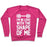 Virgin Teez  Pullover Crewneck Sweatshirt / x-small / Deep Pink I'M IN LOVE WITH THE SHAPE OF ME CREWNECK SWEATSHIRT