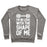 Virgin Teez  Pullover Crewneck Sweatshirt / x-small / Heathered Gray I'M IN LOVE WITH THE SHAPE OF ME CREWNECK SWEATSHIRT
