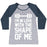 Virgin Teez  Baseball Tee Women's Tri-Blend Baseball Tee / small / Athletic Gray / Navy I'M IN LOVE WITH THE SHAPE OF ME WOMEN'S TRI-BLEND BASEBALL TEE